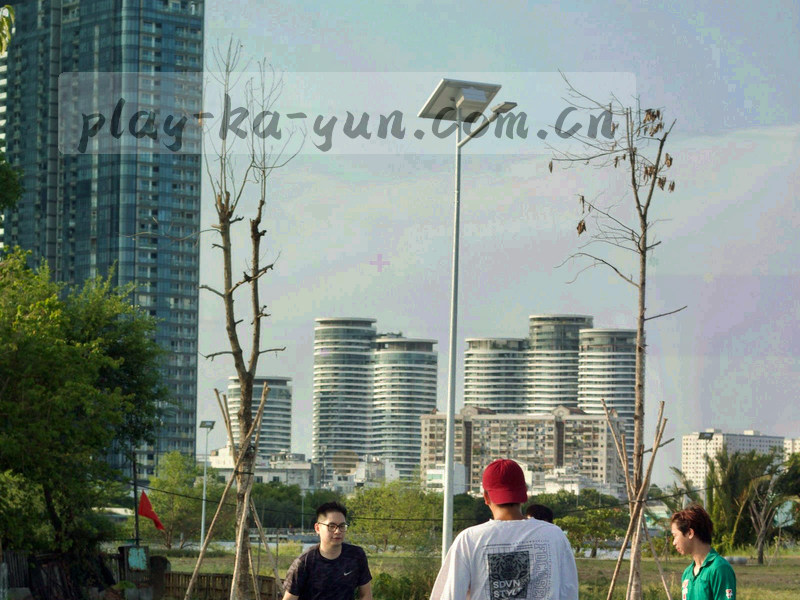 高对比度体育场看台与动态模糊的比赛画面